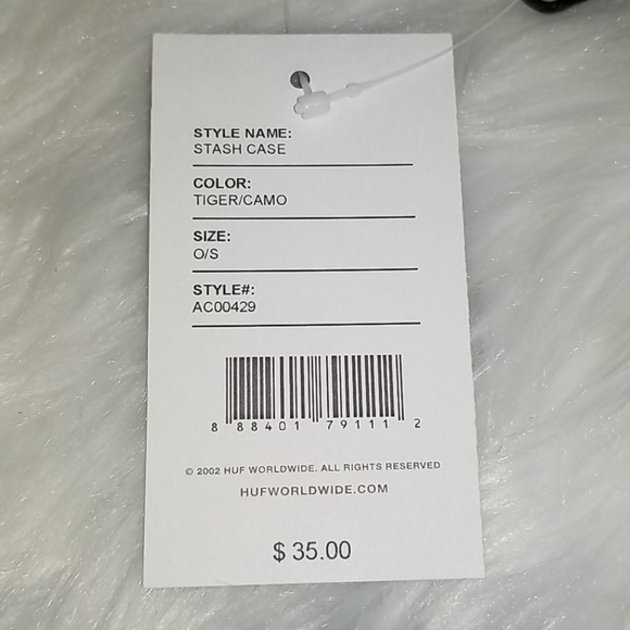 HUF Tiger/Camo Stash Case - Picture 10 of 14